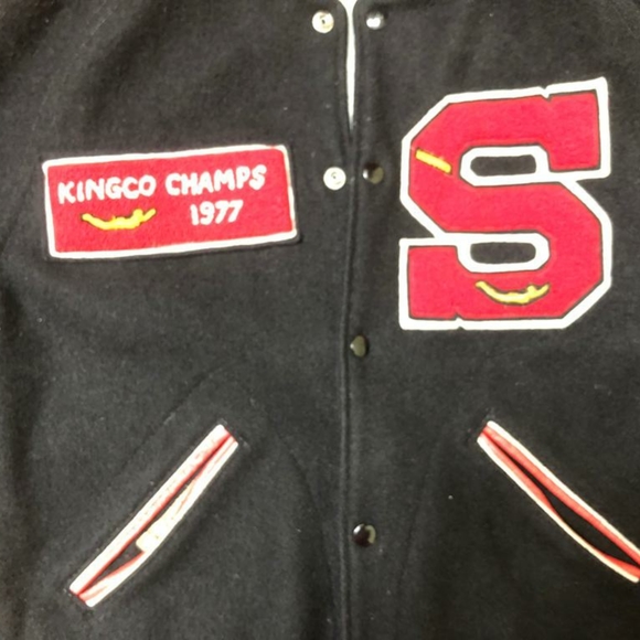 Vintage 1977 Made in USA Varsity Jacket - Picture 2 of 8